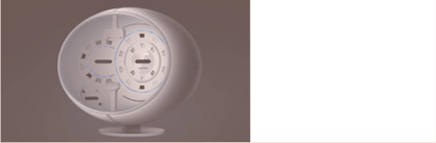 EVEに肌診断＆撮影・解析（肌状態を数値化）