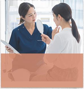 施術ナースの技術へのこだわり徹底的な技術研修。厳しいテストを通って初めてデビュー